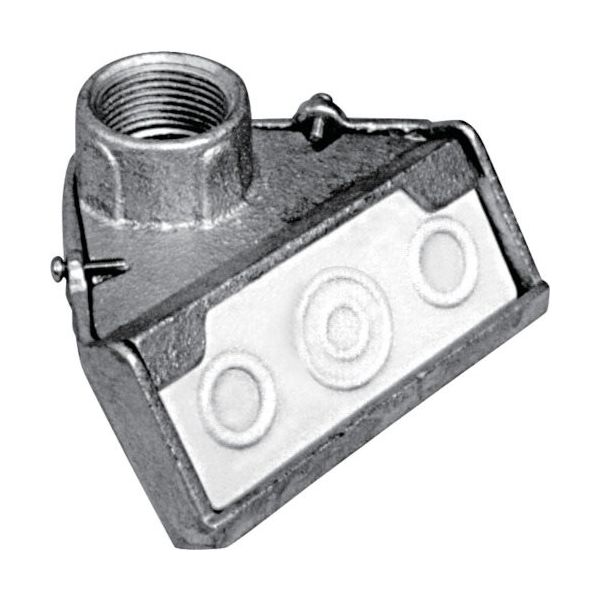 外山電気 エントランスキャップ溶融亜鉛 ECZ92 1個 395-5411（直送品）