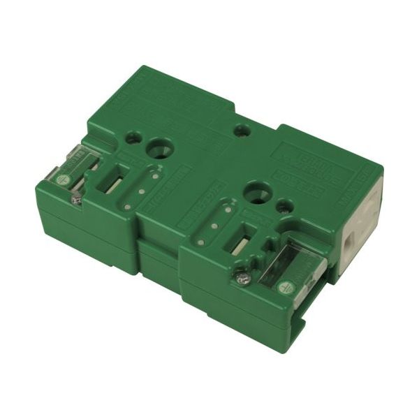 TERADA ブロックコンセント 2分岐緑 XYZ80002G 1個 455-7592（直送品）