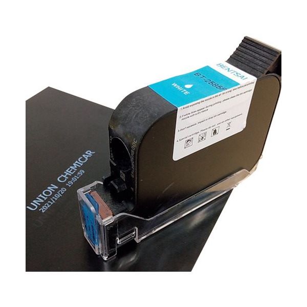 ユニオンケミカー ユニオン ハンディプリンターインクジェットカートリッジ BTー2585P White 64008041 1個（直送品）