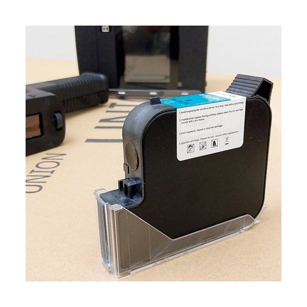 ユニオン 1インチ ハンディプリンター用 インクジェットカートリッジ Black Ink Cartridge EB22BL 64040111（直送品） 15,864円