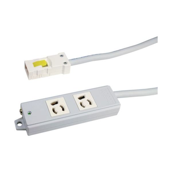 TERADA OAタップ2口 抜止 5m AHY255W 1本 455-9098（直送品）