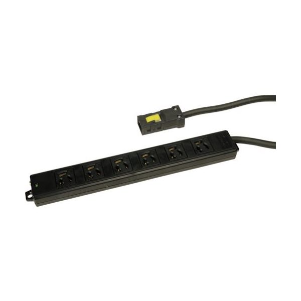 TERADA OAタップ6口 抜止 5m AHY655BK 1本 455-7604（直送品）