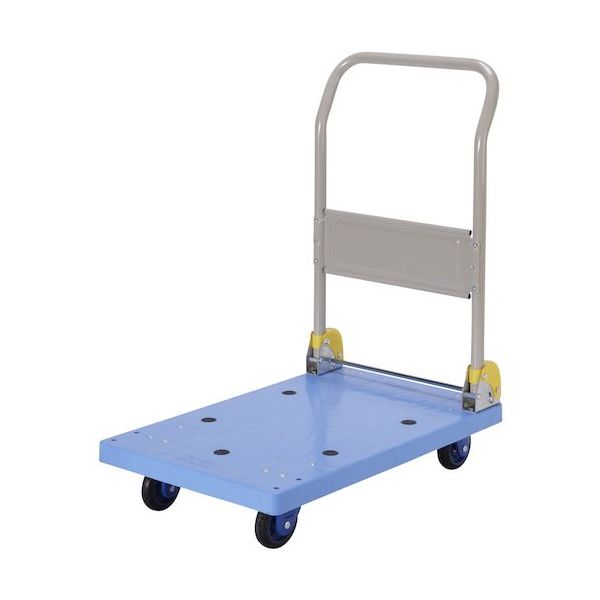 上杉輸送機製作所 上杉 プラビューティカー折りたたみハンドル 605×455 PB-101C-P 1台 451-3437（直送品）