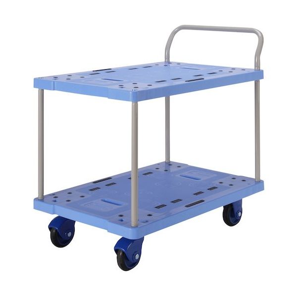 上杉輸送機製作所 上杉 プラフレッシュカー2段式片ハンドル 850×600 PF-314C-P 1台 451-3442（直送品）