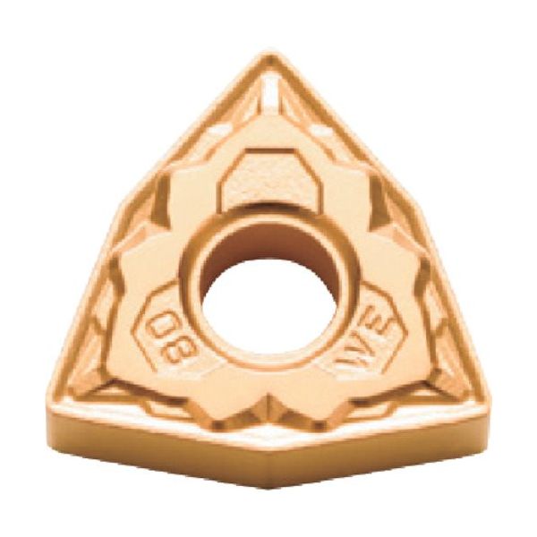 京セラ 旋削加工用チップ CVDコーティング CA530 WNMG080412WE 1セット(10個) 123-7283（直送品）
