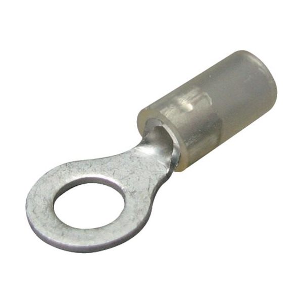 ニチフ 絶縁被覆付圧着端子(R形) 丸形 絶縁筒部ストレートタイプ(100PCS) TGV 2-4M-CLR（直送品）