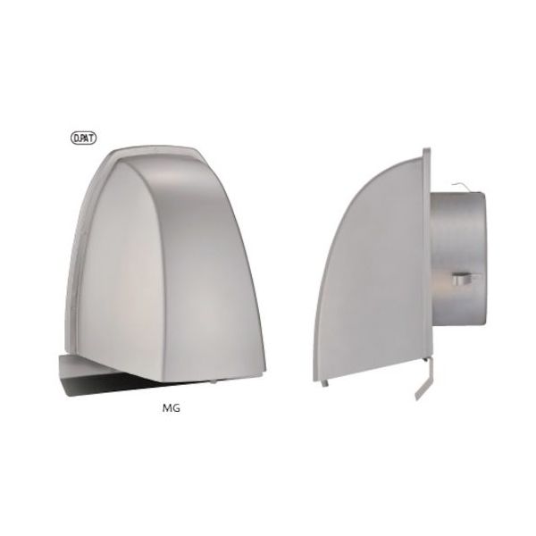 宇佐美工業 U.K UEV―K3型防火ダンパー付100パイ UEV100SK3FD-WH 1個 228-2451（直送品）