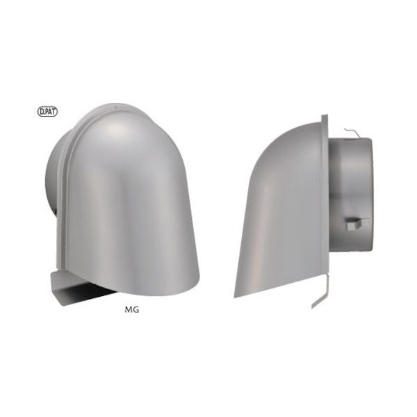 宇佐美工業 U.K ULZEV型100パイ ULZEV100S-WH 1個 228-0849（直送品）