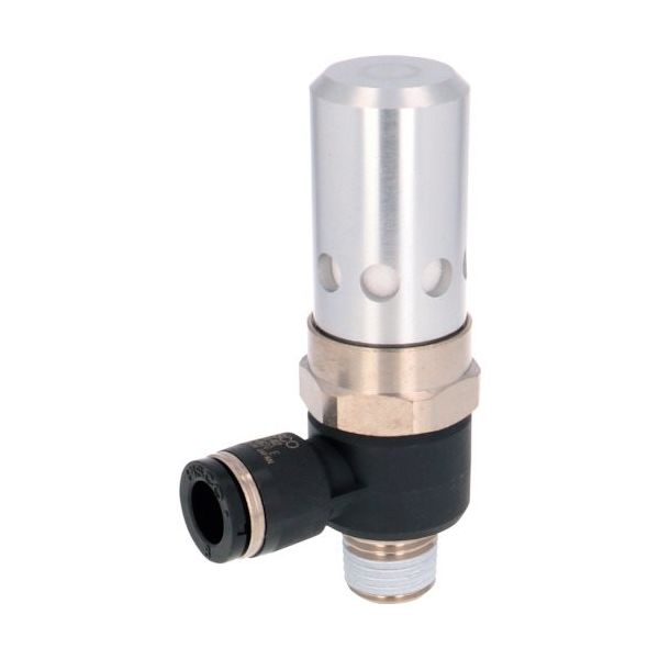 日本ピスコ PISCO 真空発生器 電磁弁直付形 エルボ 大気開放 VHL15-802 1個 268-4401（直送品）