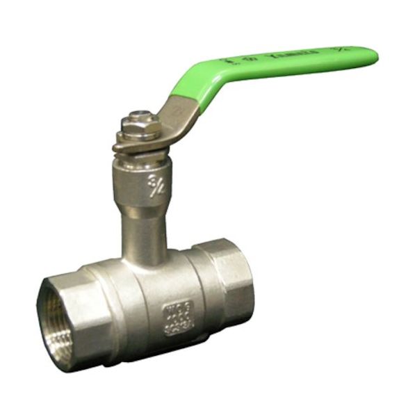 大和バルブ ロングネックボールバルブ 32A(1000型、スタンダードボア、ステンレス) VUY 32A 1個 473-2756（直送品）