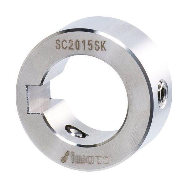 岩田製作所 IWATA セットカラー キー溝付 SUS304 SC4522SK 1個 223-1010（直送品）