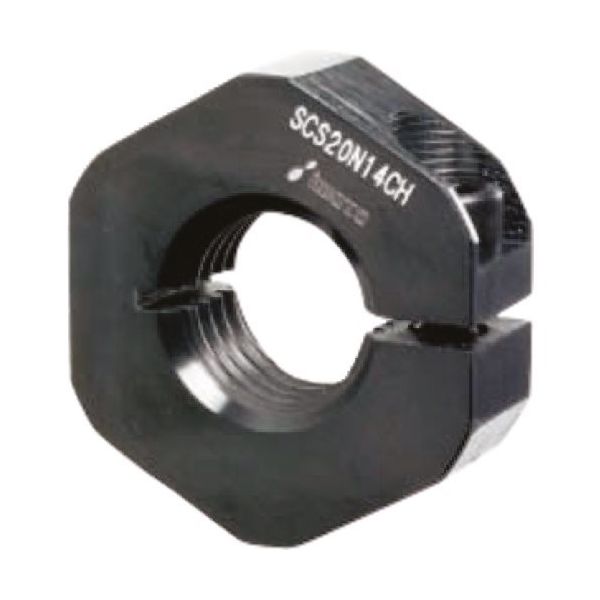 岩田製作所 IWATA スリットカラー 六角内径ネジ 黒染め SCS12N12CH 1個 222-3032（直送品）