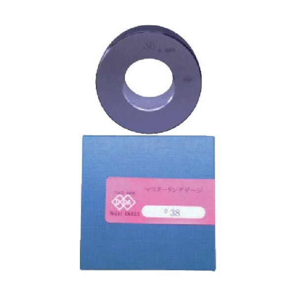 永井ゲージ製作所 DIA マスターリングゲージφ38 MR38 1個 838-0818（直送品）