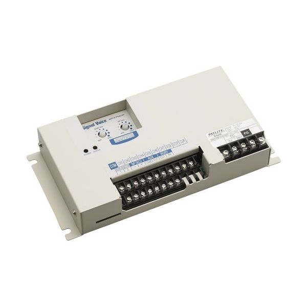 パトライト カード式MP3再生報知器 PV-127M2SA-016 1台 389-3900（直送品）
