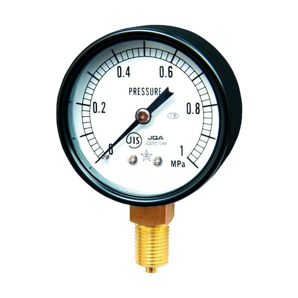 右下精器製造 右下 一般圧力計 G211-111-40MPA 1個 334-5876（直送品）