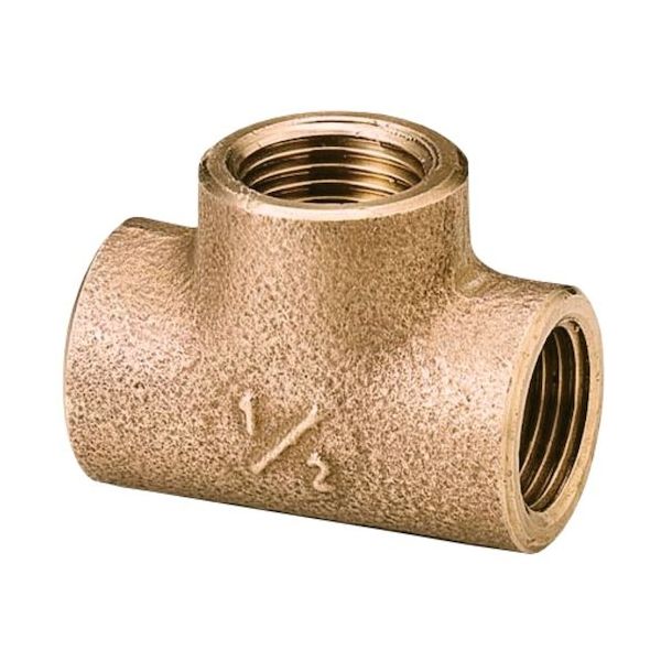 オンダ製作所 砲金チーズ(青銅) Rc3/4×Rc1/2×Rc3/4 OT-067 1個 533-8192（直送品）