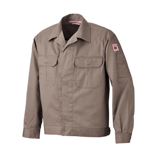 アリオカ Max Dyna 防炎ハイブリッドジャンパー MD910H-4L-GR 1着 535-4963（直送品）