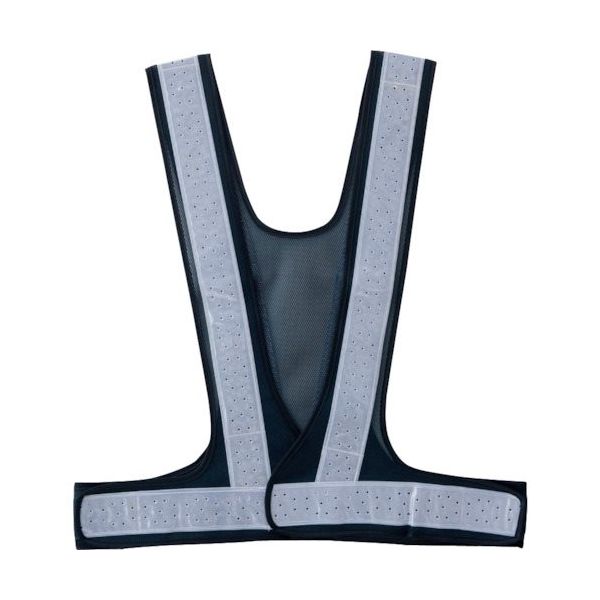 岡潮 夏用穴あきサマーベスト 紺×白 OK5121 1着 452-3963（直送品）