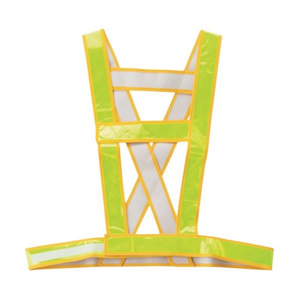 岡潮 反射たすき 黄テープ OK5212 1着 452-2480（直送品）