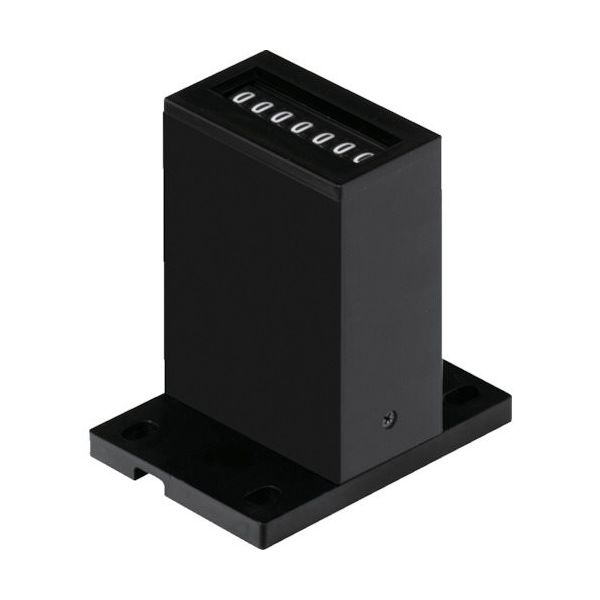 ライン精機 電磁カウンター(リセットナシ) 6桁 4.3×2.6mm MCU-6CY DC24V 1個 531-8966（直送品）