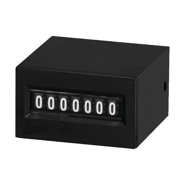 ライン精機 電磁カウンター(リセットナシ) 7桁 4.3×2.0mm MCU-7S DC24V 1個 531-8951（直送品） - アスクル