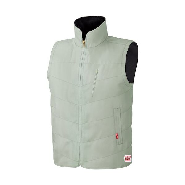 アリオカ Max Dyna 防炎防寒ベスト MD12300-6L-EG 1着 540-4705（直送品）