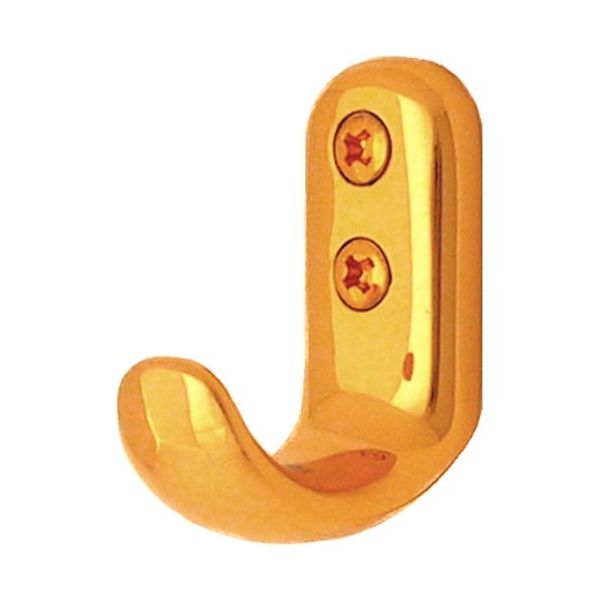 ニッサチェイン SUSフックST43G 純金鍍金(20個入り) HGST43-GD 1箱(20個) 529-8198（直送品）