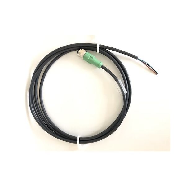 長野計器 長野 M12コネクタ付 PURケーブル ストレート 5m M12CABLE-S5PUR 1本 504-1399（直送品）