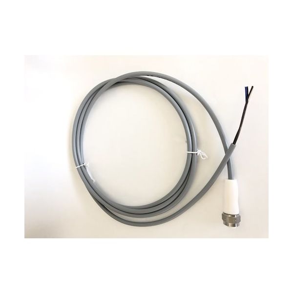 長野計器 長野 M12コネクタ付 PVCケーブル ストレート 5m M12CABLE-S5PVC 1本 504-1396（直送品）