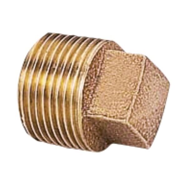 オンダ製作所 砲金プラグ(青銅) R1 OT-112 1個 533-8190（直送品）