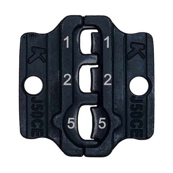 Klauke クラウケ 専用ダイス 絶縁被覆付閉端接続子(CE形)用 J50CE 1個 545-4777（直送品）