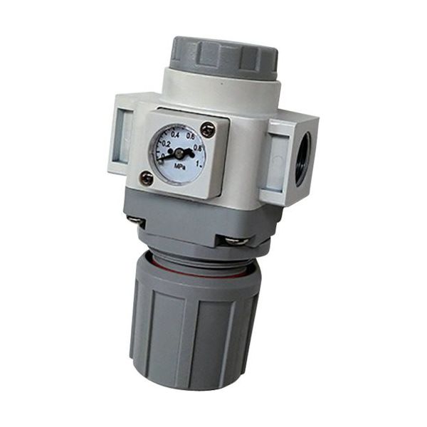 TAIYO レギュレータ(角型圧力計付) MRV3-15-D 1個 521-4049（直送品）