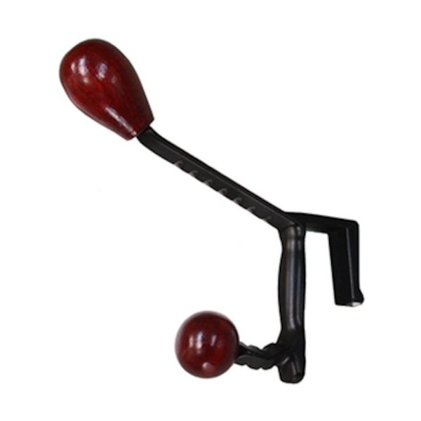 ニッサチェイン 960木ノ葉長押帽子掛 黒(30個入) HG960 1箱(30個) 529-8223（直送品）