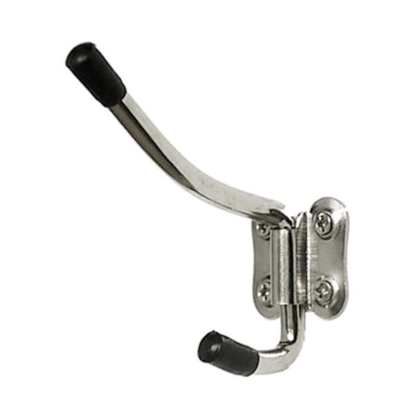 ニッサチェイン 105ニッケル鉄回転帽子掛(60個入) HG105-NI 1箱(60個) 545-1457（直送品）