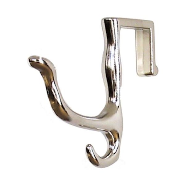 ニッサチェイン 180大ニッケル枝長押帽子掛(60個入) HG180B-NI 1箱(60個) 545-2983（直送品）