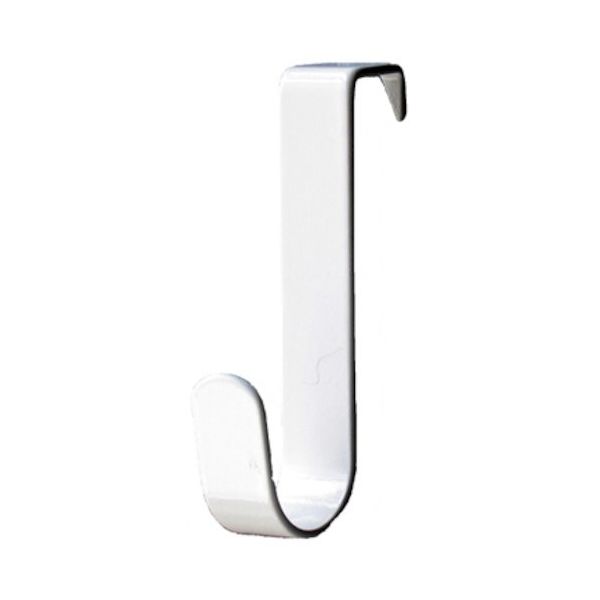 ニッサチェイン Sー1白鴨居フック(50個) HGS-1-W 1箱(50個) 545-2940（直送品）