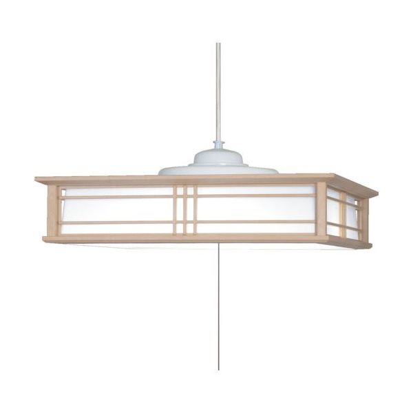 ホタルクス LED和風ペンダント ~12畳 本木調樹脂飾り 4500lm HCDD1250 1台 562-7296（直送品）