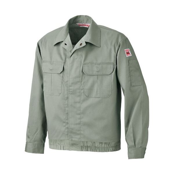 アリオカ Max Dyna 防炎空調エアコン服(SUSメッシュカバー付) MD910K-3L-EG 1着 567-9394（直送品）