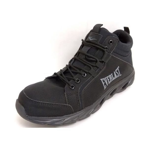 スター・トレーディング スタトレ 【EVERLAST】 ハイカットセーフティーシューズ ブラック 27.0 STE-810 BK 1足（直送品）