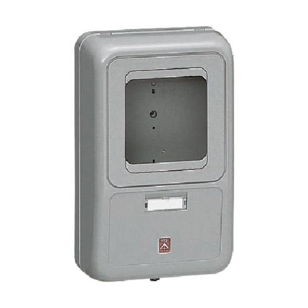 未来工業 未来 電力量計ボックス(グレー) WP-2G-Z 1個 204-1358（直送品）