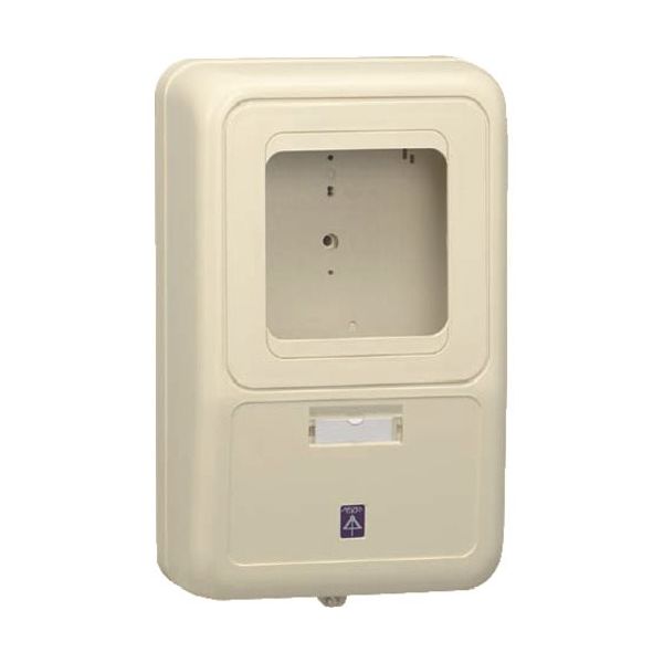 未来工業 未来 電力量計ボックス(ベージュ) WP-2J 1個 203-9832（直送品）
