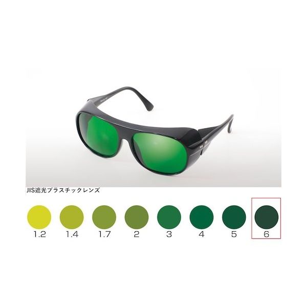 トーアボージン TOA BOJIN JIS遮光プラレンズ ULー101A TBP6 1個 557-1861（直送品）