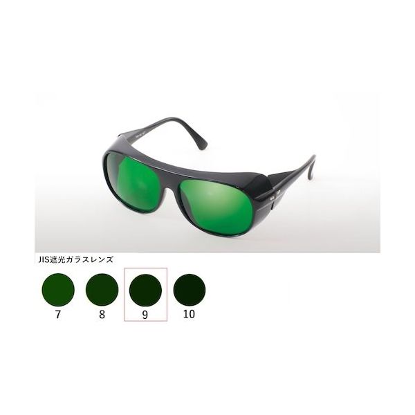 トーアボージン TOA BOJIN JIS遮光ガラスレンズ ULー101A TB9 1個 557-1865（直送品）