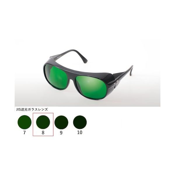 トーアボージン TOA BOJIN JIS遮光ガラスレンズ ULー101A TB8 1個 557-1844（直送品）