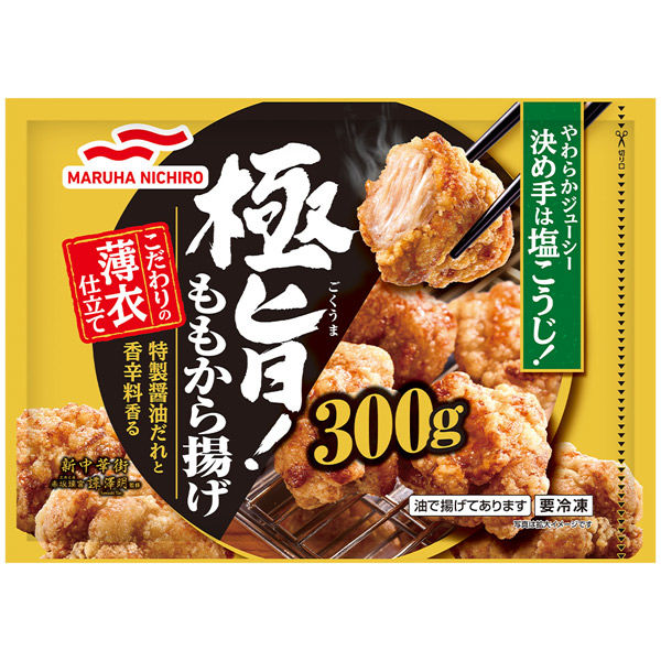 マルハニチロ [冷凍] 極旨!ももから揚げ 300g×16袋 4902165663211 1