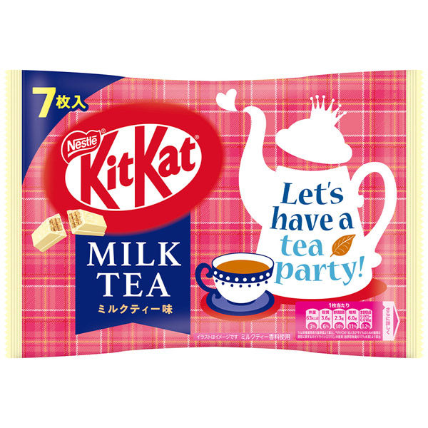 ネスレ日本 キットカット ミルクティー味 7枚×24袋 4902201180801 1セット(24袋)（直送品）