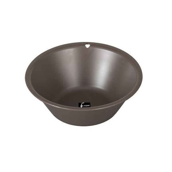 新輝合成 TONBO フロート湯桶N25 フック穴付 ブラウン 07744 1個 410-2131（直送品）