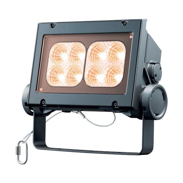 岩崎電気 岩崎 LED投光器(60クラス、中角タイプ、電球色タイプ) ECF6040M/LSAN8/DG 1台 535-6408（直送品）