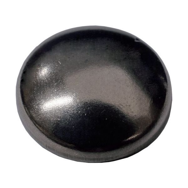 ダンドリビス ビスキャップ いたずら防止キャップ16mm SUS メタルブラック(50入) Abox C-MSXSMB-50 1箱(50組)（直送品）