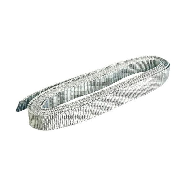 ユタカメイク ベルト ポリプロピレン(PP)平ベルトt1.2×15mm×3m グレー APJ-115 1個(3m) 460-0220（直送品）